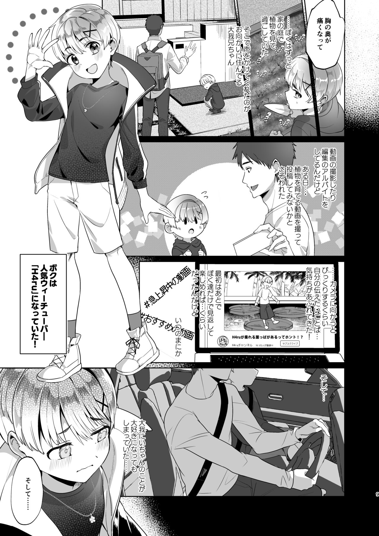 Boku, o Onii-chan to Himitsu no Vlog Torimasu! page 8 full