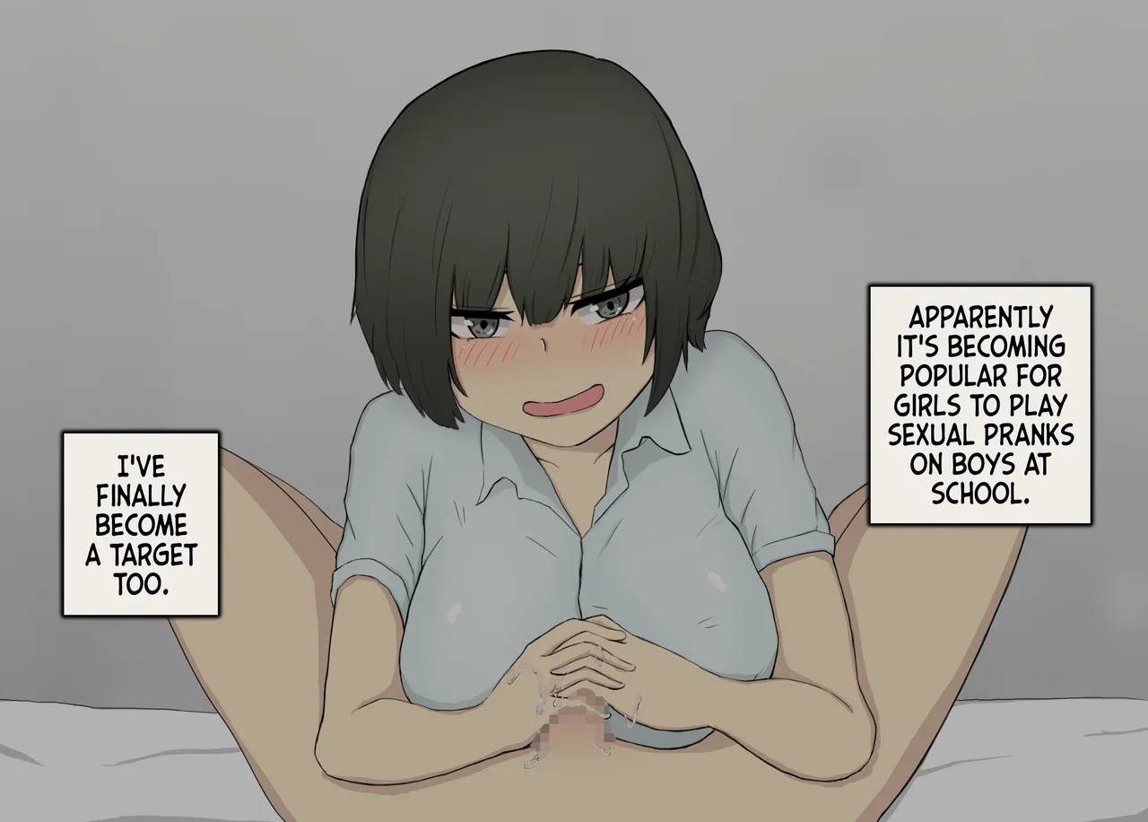 Dousedai no Joshi-tachi no Ironna Bui de Sakusei Sareru You ni Natte Shimaimashita | I Ended Up My Semen Getting Milked by Various Parts of Girls My Age page 2 full