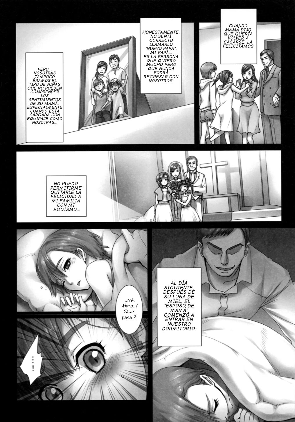 Yoru wa Kirai. Mama no Danna ga Futon no Naka ni Haittekuru kara page 9 full