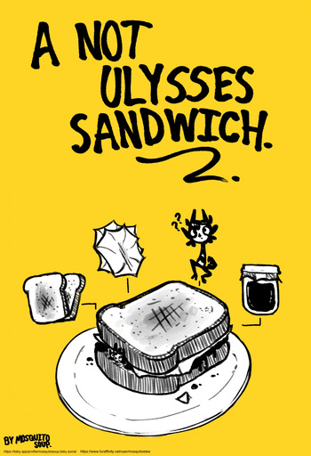 A Not Ulysses Sandwich cover