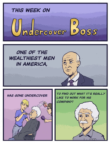 Undercover Bezos cover