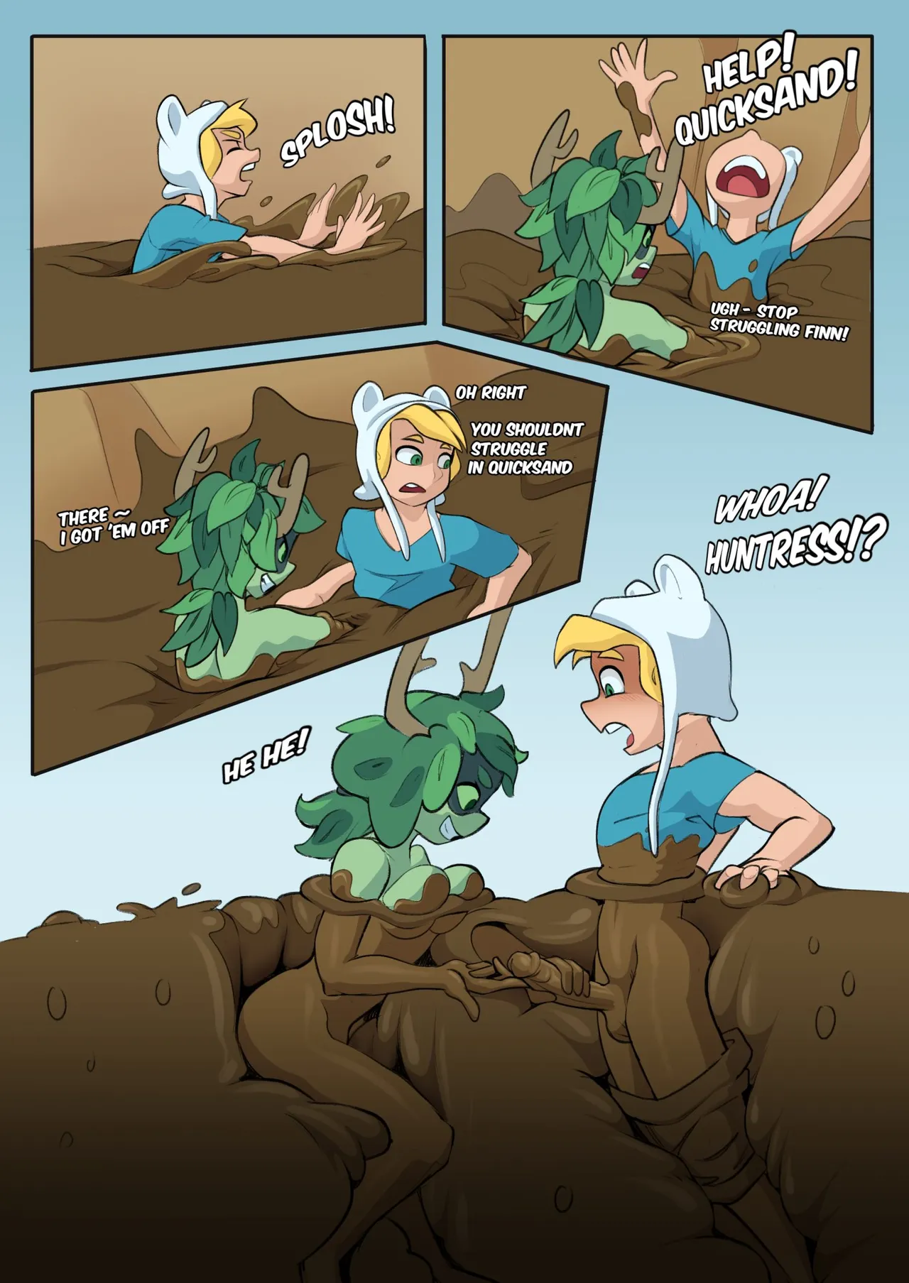 The Huntress Wizard Comic page 3 full