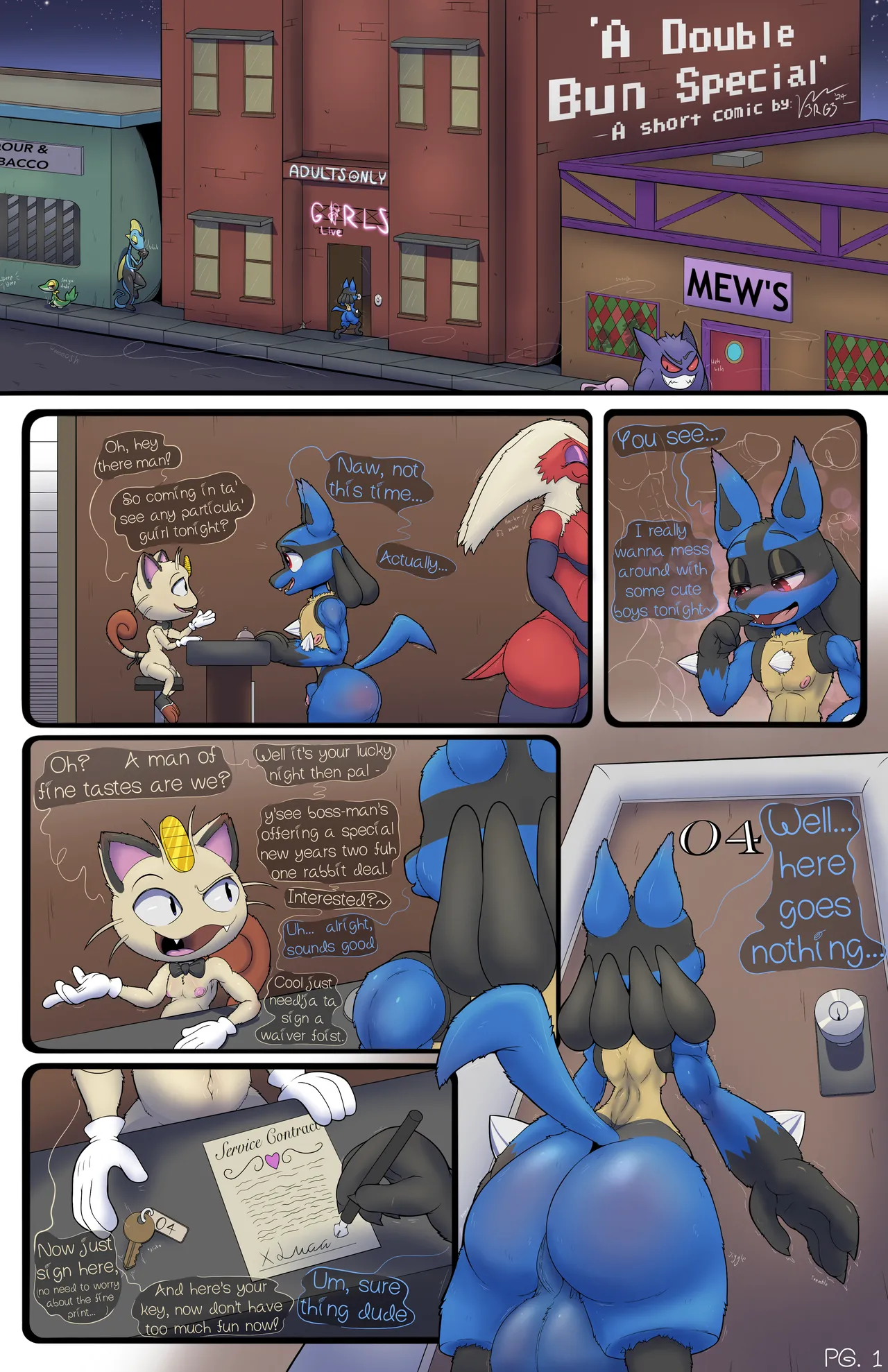 A Double Bun Special page 1 full