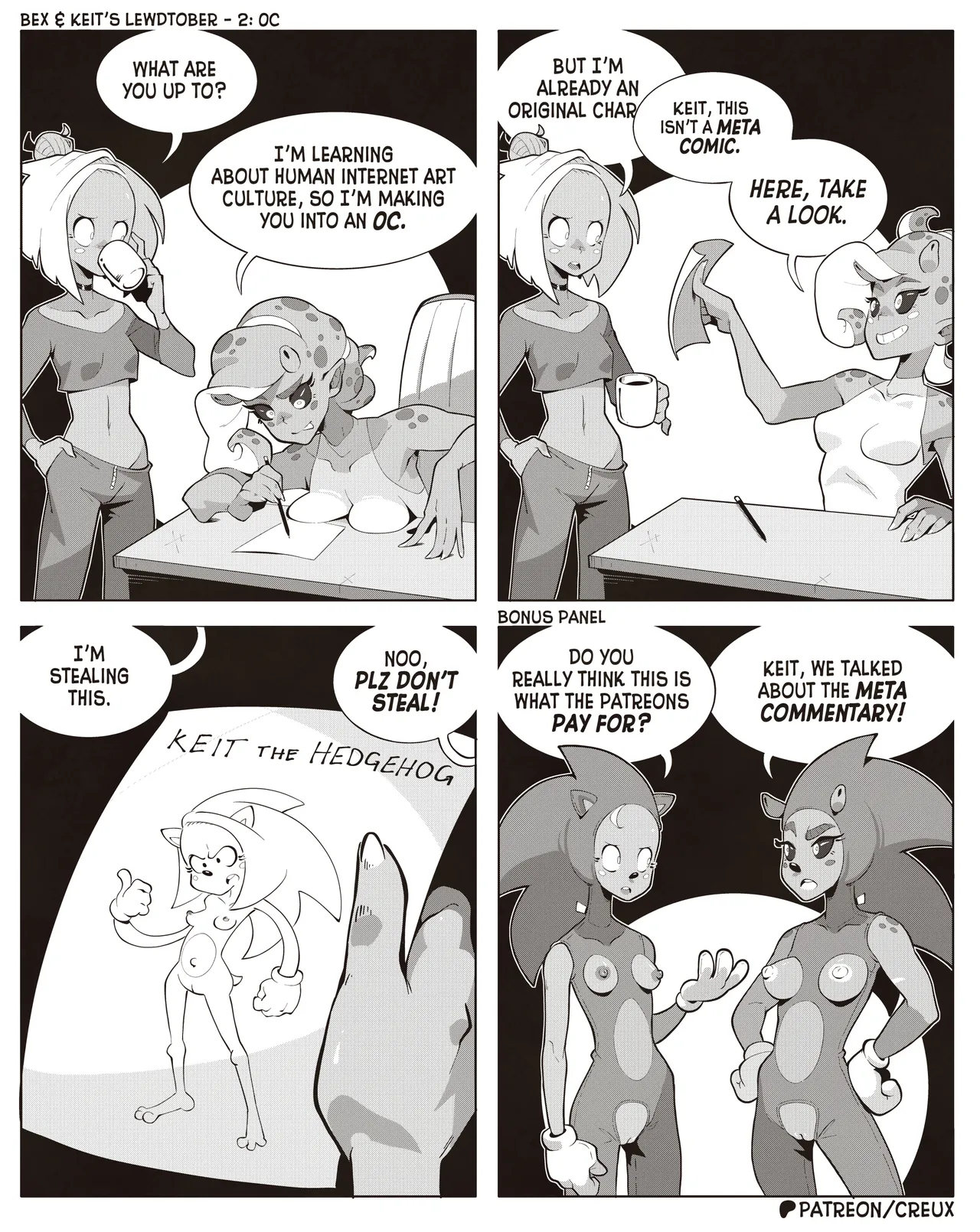 Bex &amp; Keit's Lewdtober 2024 + Extras page 2 full