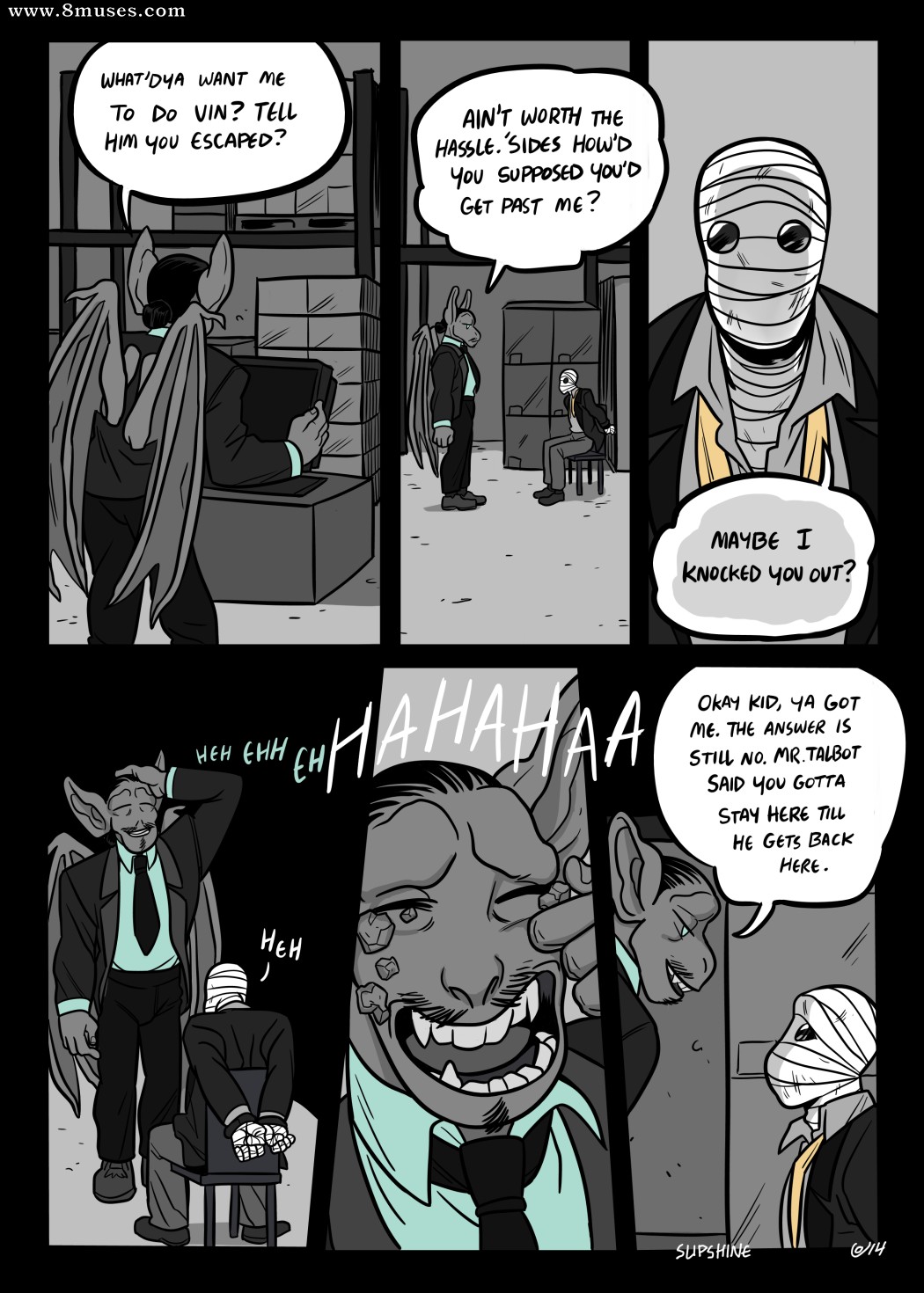 Mr Invisible Side Story : The Chancellor's Dream page 3 full