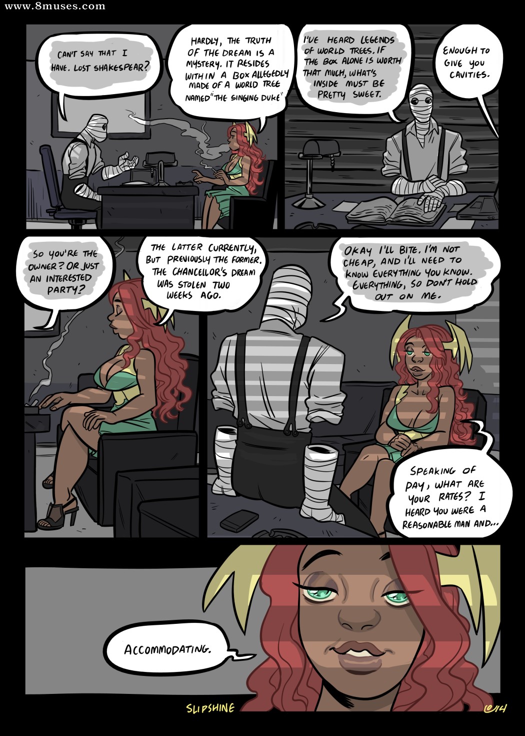 Mr Invisible Side Story : The Chancellor's Dream page 6 full