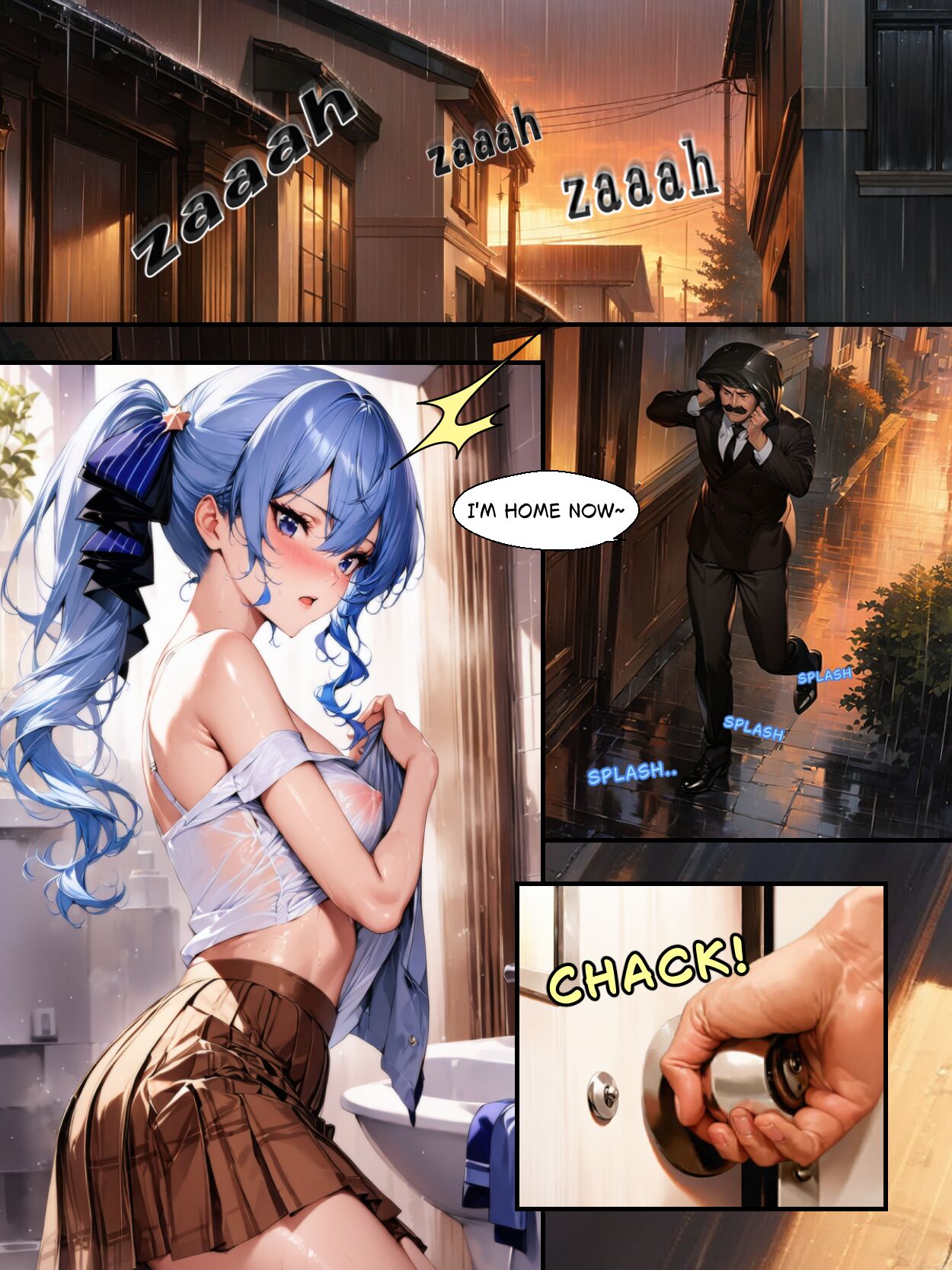 Prostitute gets punished by old man page 2 full