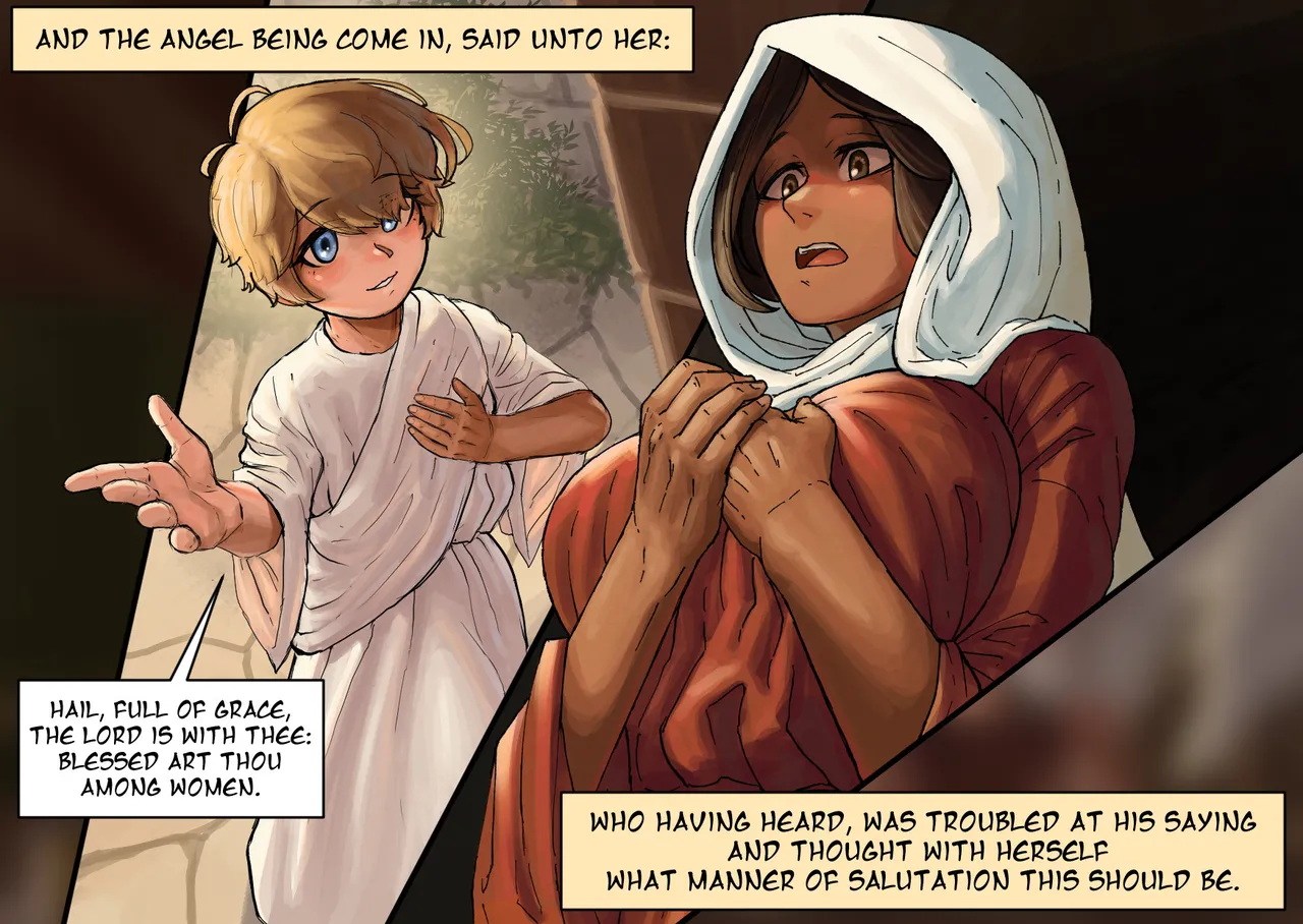 Luke 1: 28-33 page 1 full