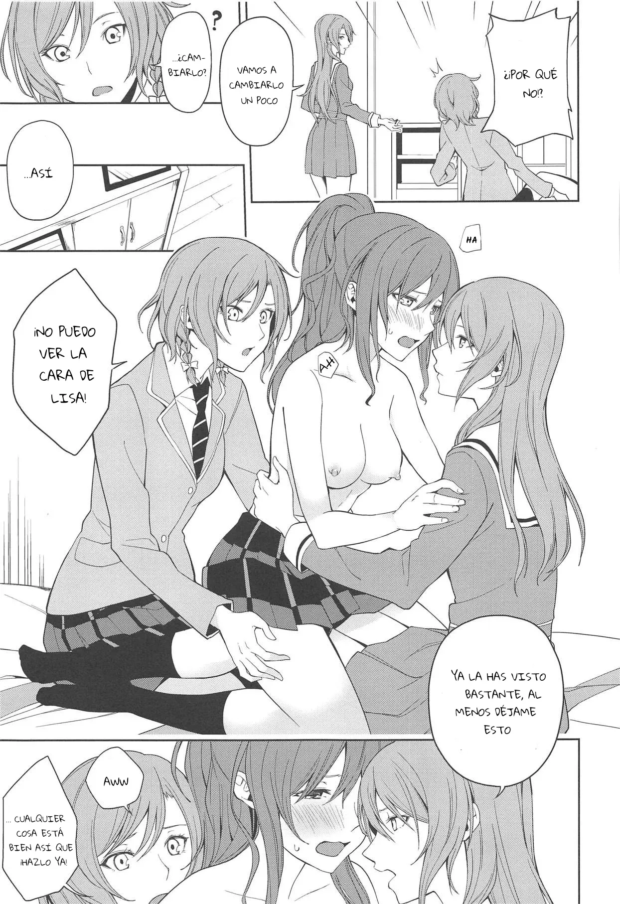 Sayo Lisa Hina Ecchi Bon | Sayo Lisa Hina Ecchi Book page 4 full
