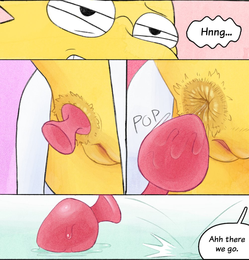 Alphys Lounging Around + Extra page 2 full