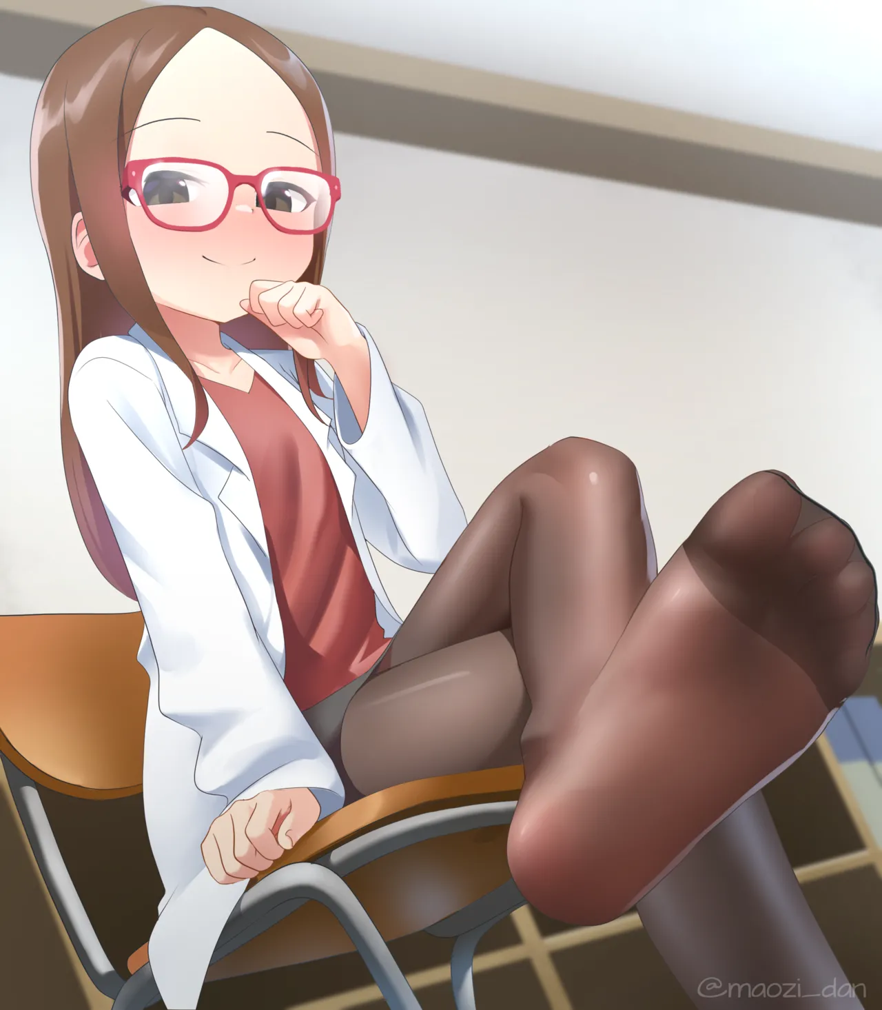 Takagi-san no Ashi page 1 full