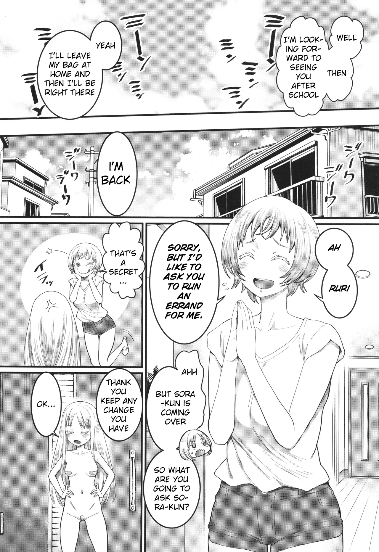 Hadaka Gurashi Ch. 3 page 6 full