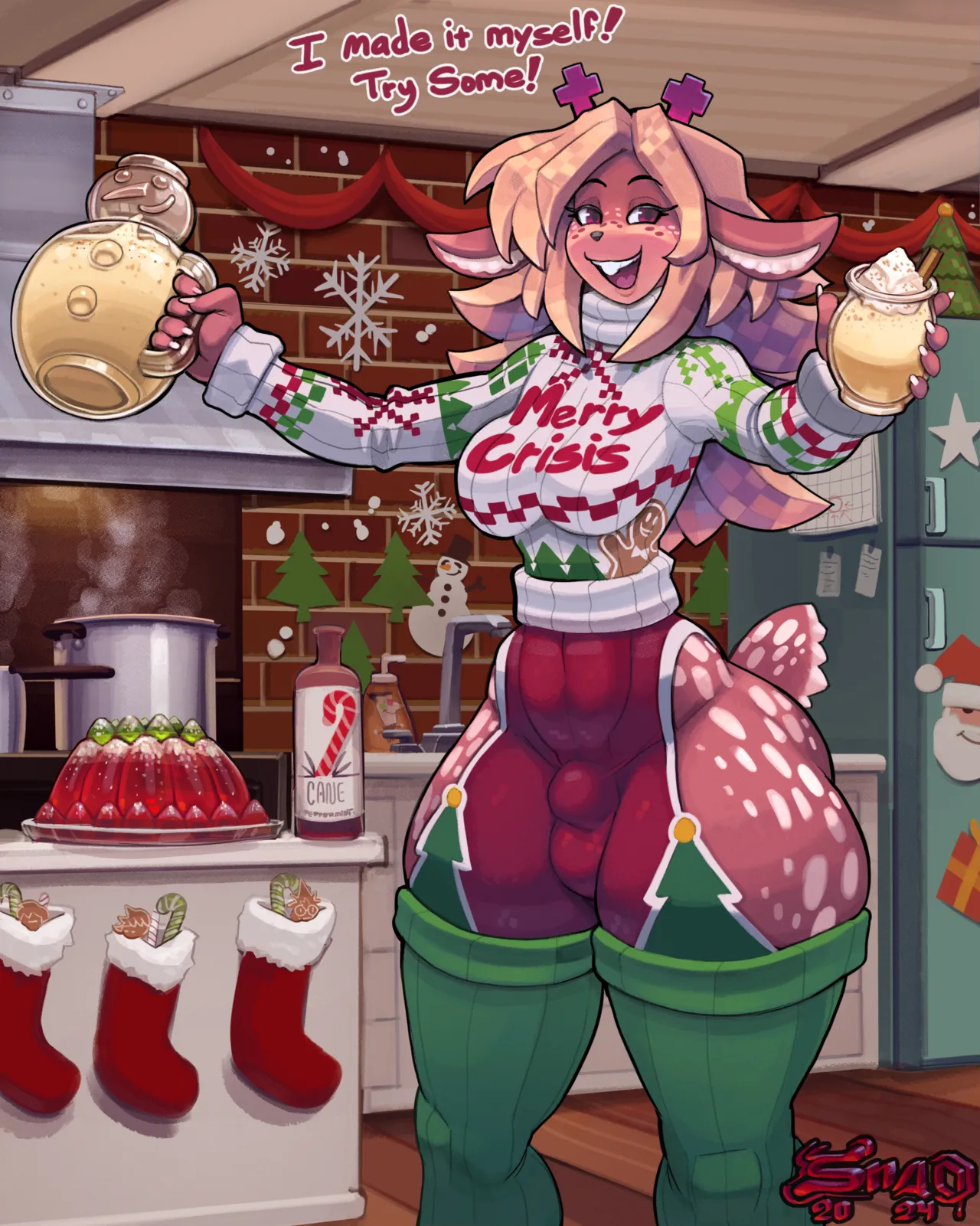 Noelle's Eggnog Xmas 2024 page 1 full