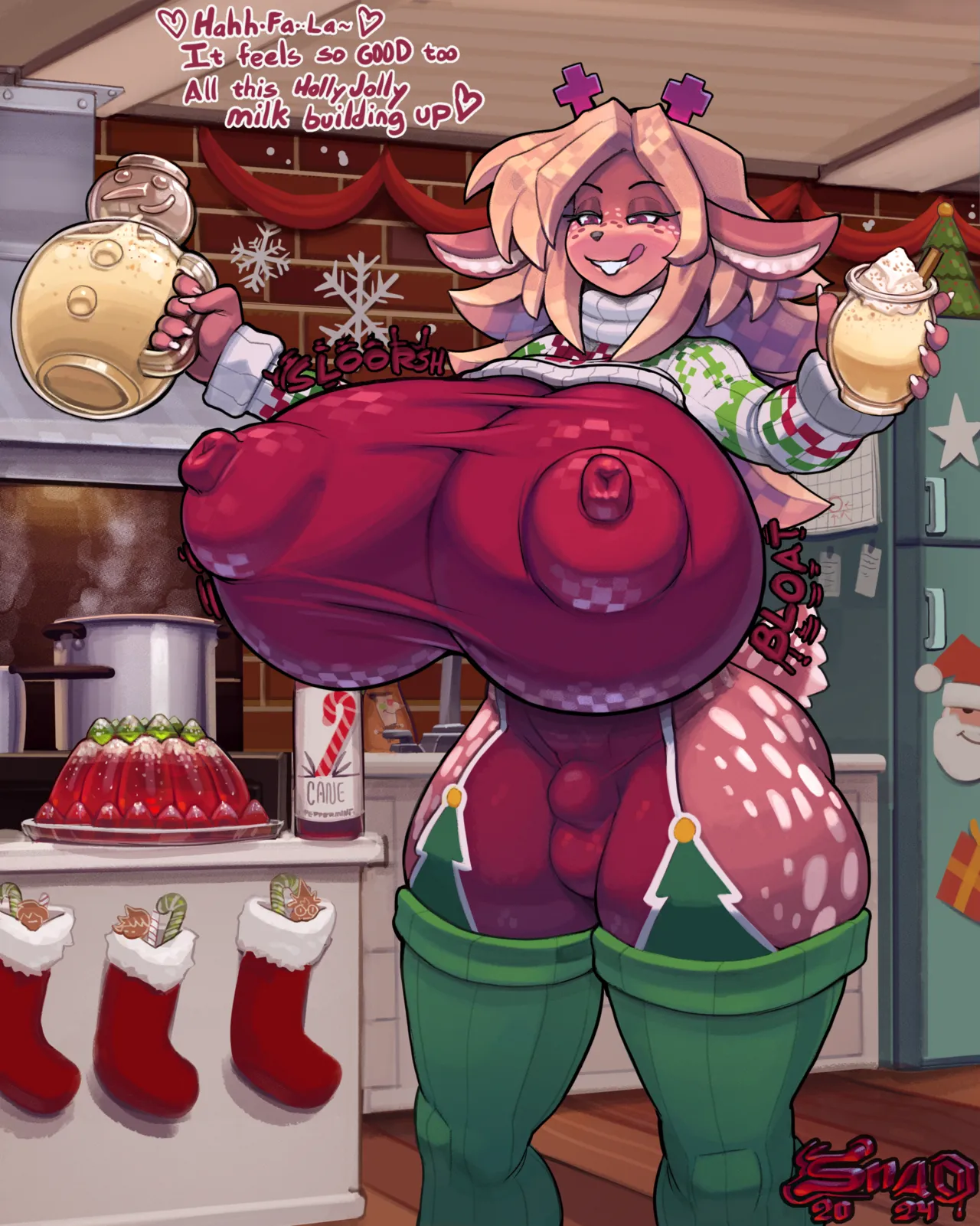Noelle's Eggnog Xmas 2024 page 4 full