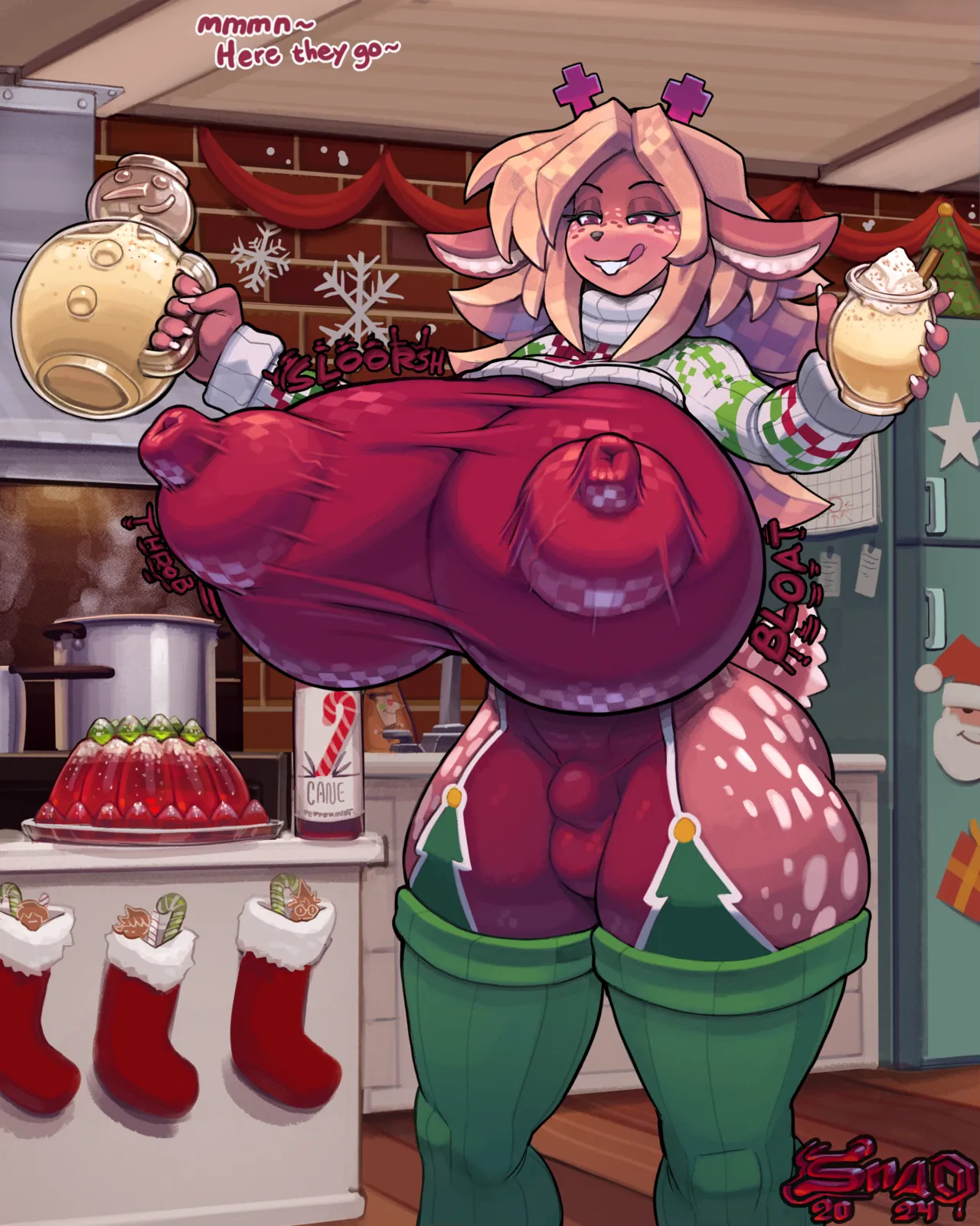 Noelle's Eggnog Xmas 2024 page 5 full