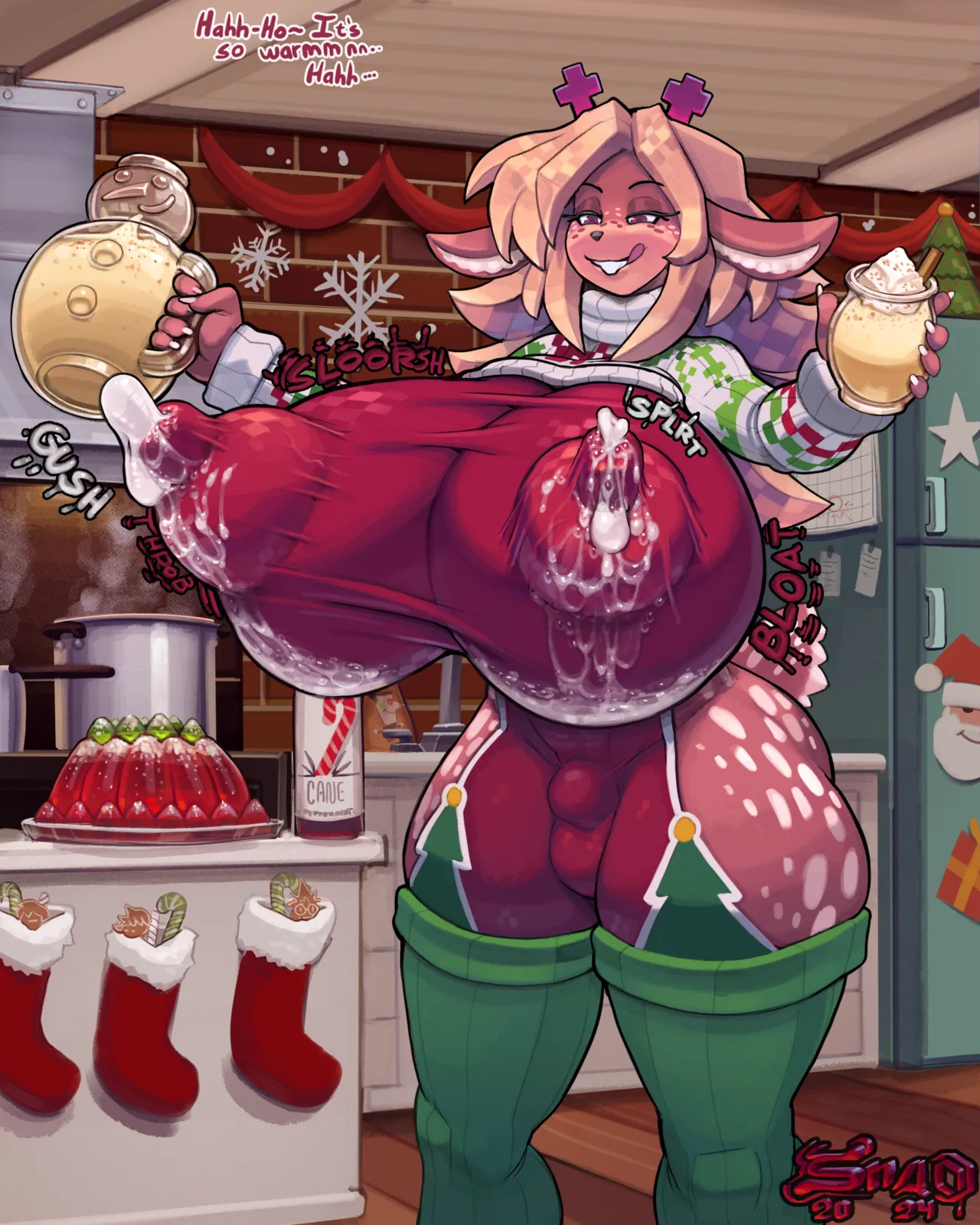 Noelle's Eggnog Xmas 2024 page 6 full