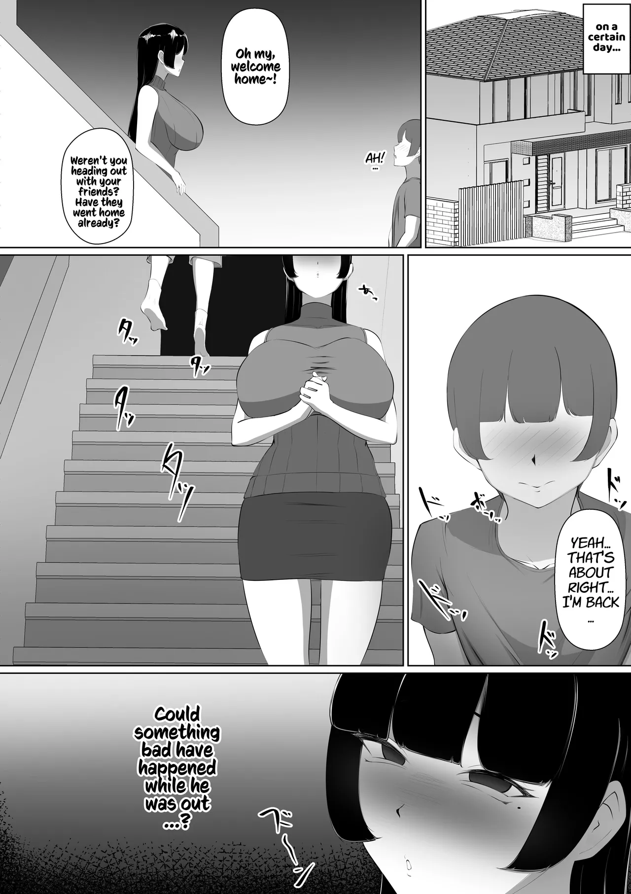 Moto GraDol Haha o Okazu ni Shita no ga Baremashita | My Mother, a Former Adult Actress, Caught Me Using Her as Fap Material page 5 full