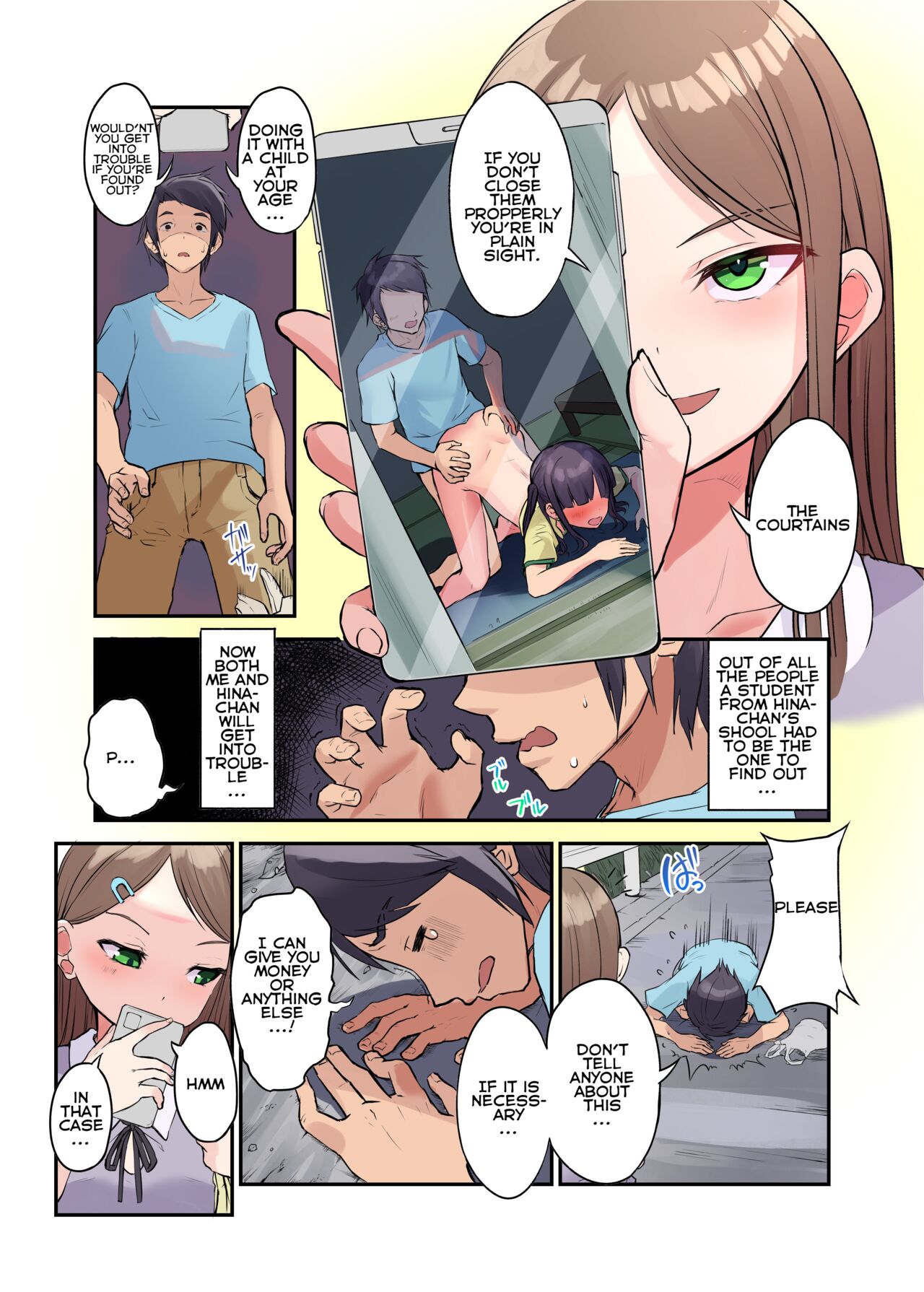 Inaka Shoujo to Asobou 3 ~Odosare Aokan Hen~ | Let's play with a Country Girl 3: Outdoor Blackmail Sex Edition page 5 full