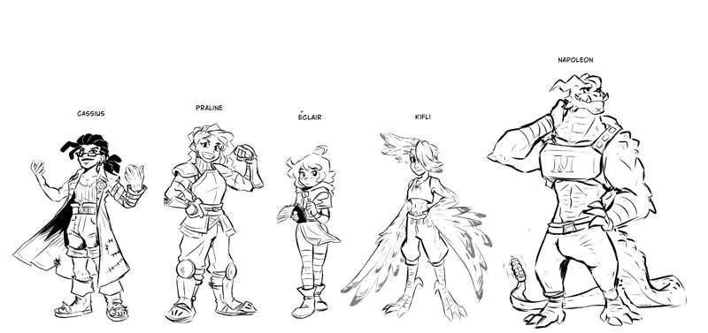 Monster Researcher Eclair &amp; The Gingerwood Institute page 1 full