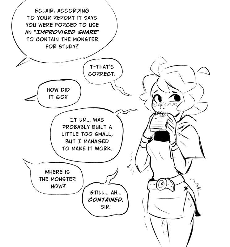Monster Researcher Eclair &amp; The Gingerwood Institute page 7 full