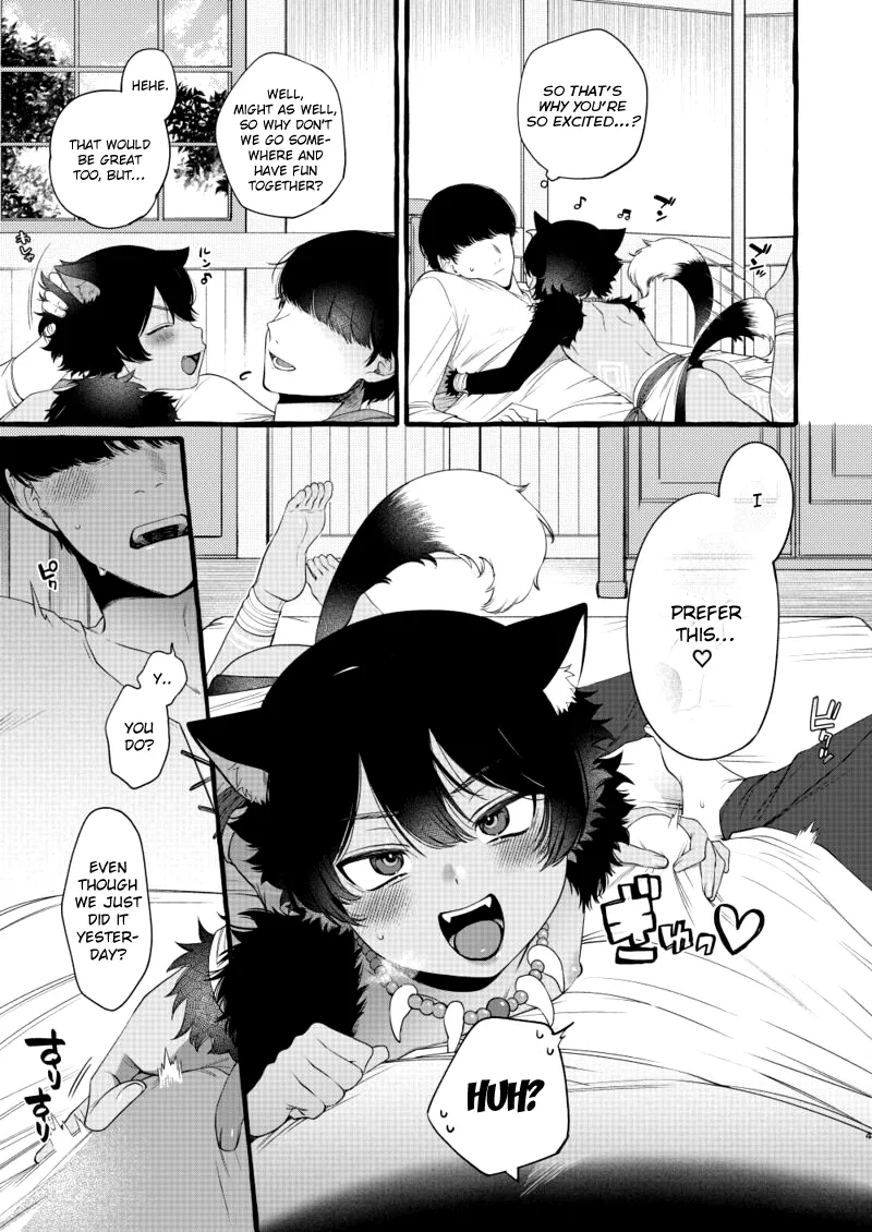 Kemomimi Shota to Futarikiri ni Natta node page 3 full