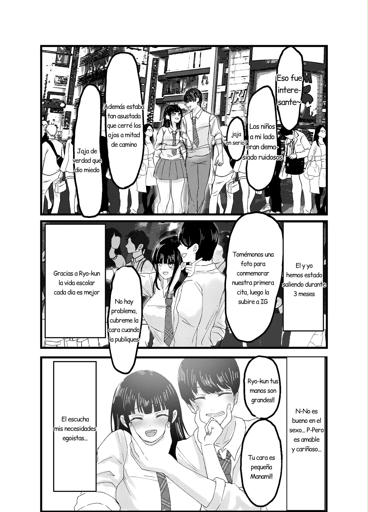 Netorare Bae 1~Youkya Kanojo no SNS Netorare Kiroku~ | Netorare Bae 1 ~El Registro de una Novia Infiel en Redes Sociales~ page 7 full