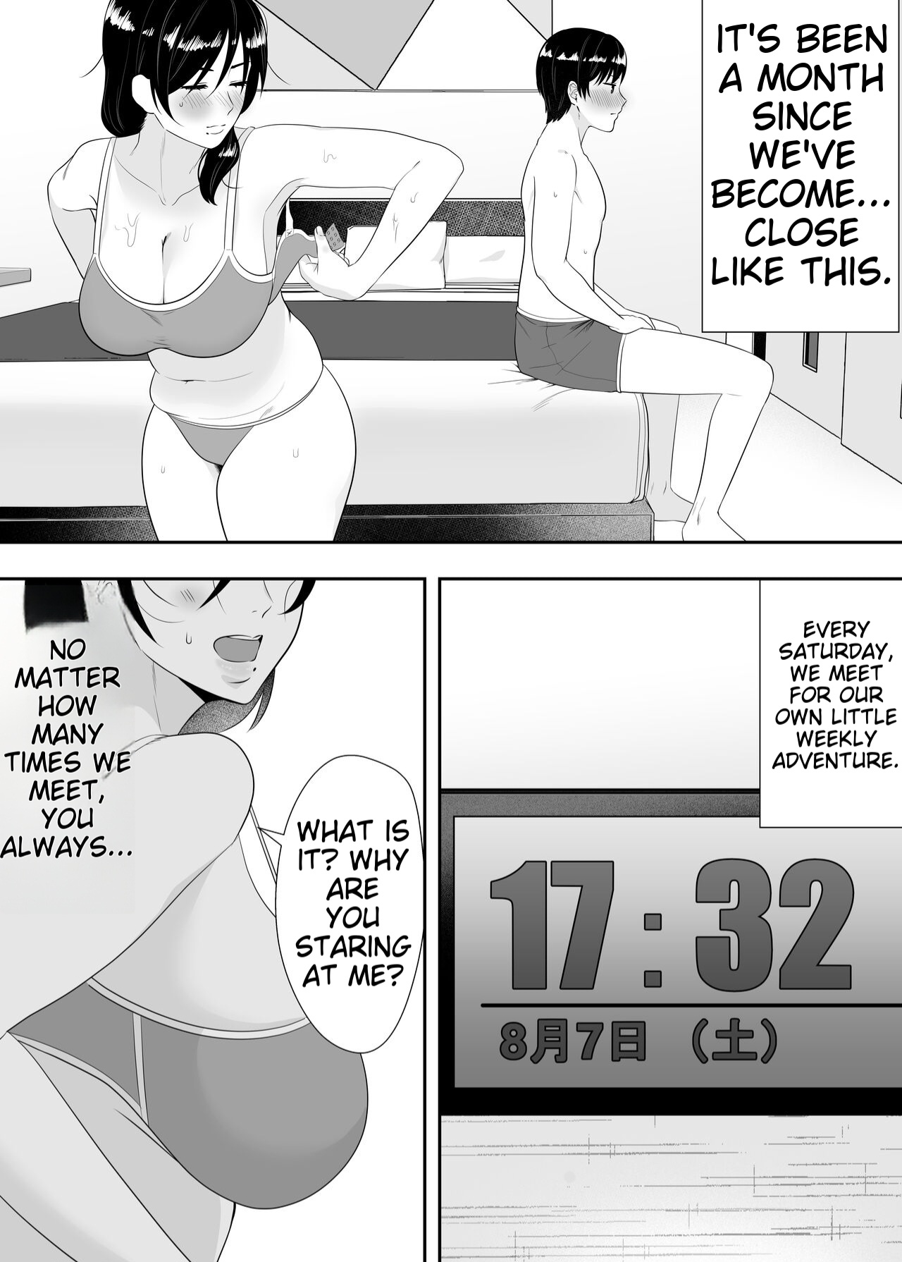 Kimatama Ka-chan 2 ~Genki Mama is my obedient masturbator~ page 8 full