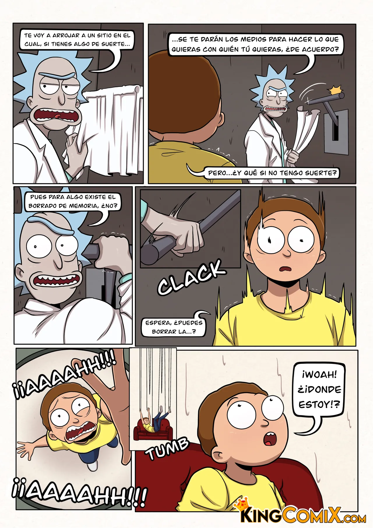 Rick and Morty Another Morty Sex Comic – Kingcomix page 4 full