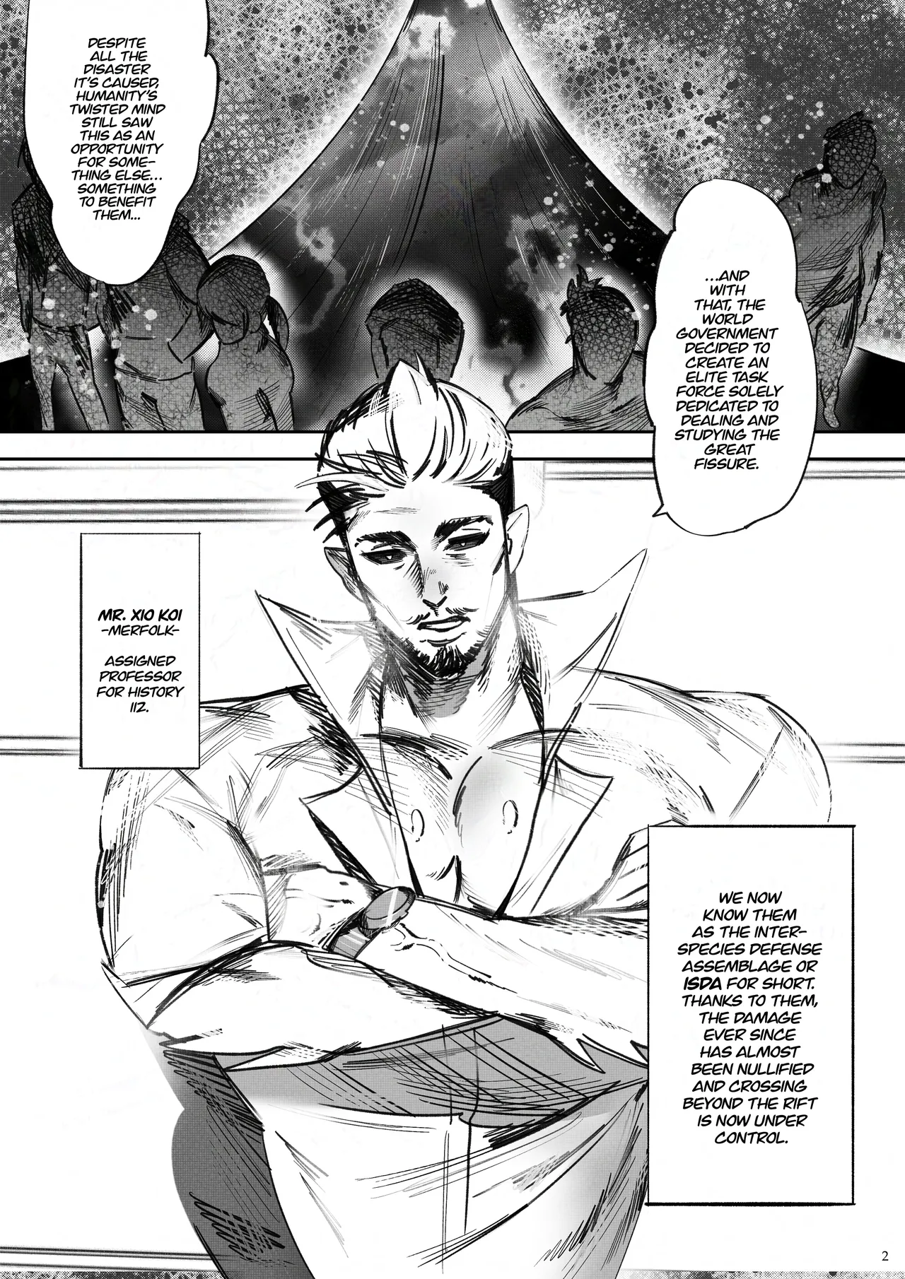 Tawiran University : Academy of Demihumans page 3 full