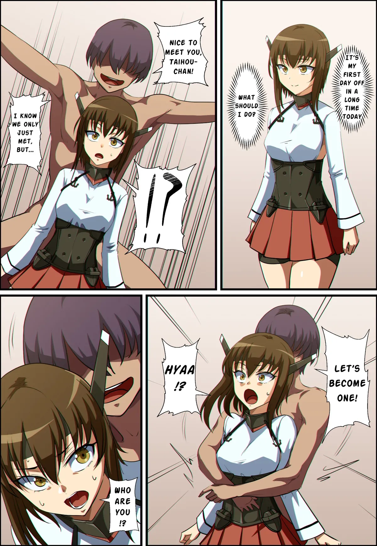 Taihou &amp; Kaga merge possession page 1 full