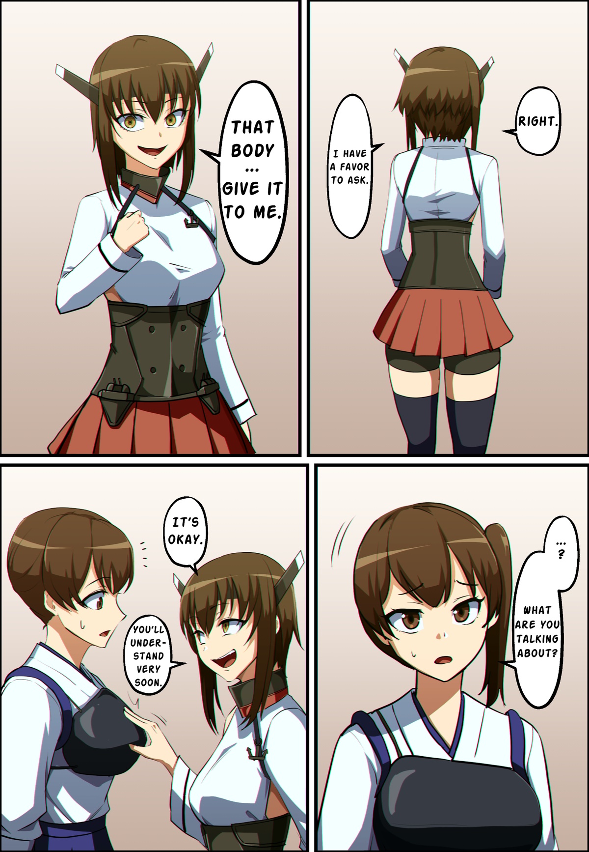 Taihou &amp; Kaga merge possession page 4 full