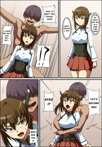 Taihou &amp; Kaga merge possession cover