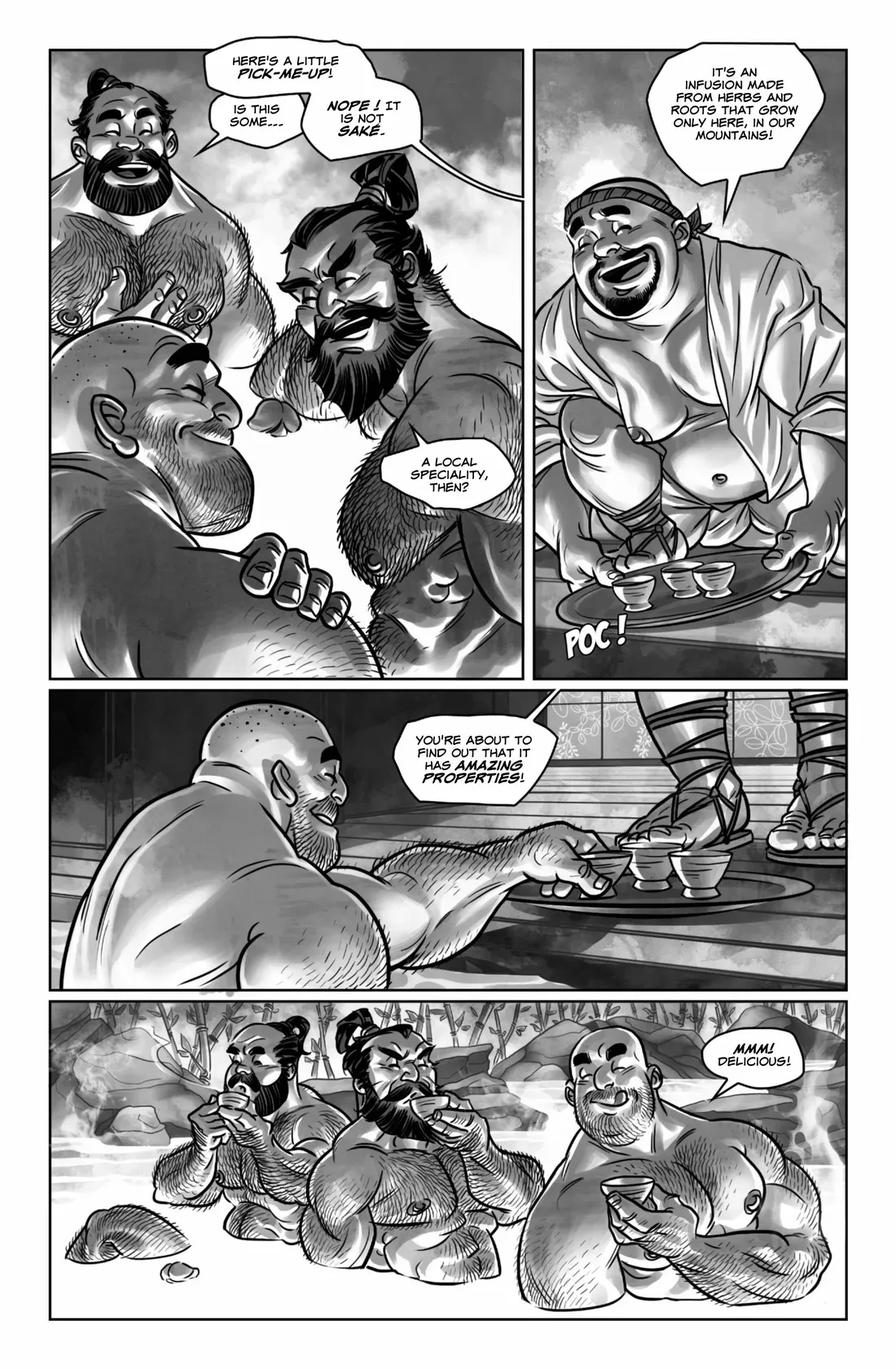 3 stooges in the Edo era – Onsen page 5 full