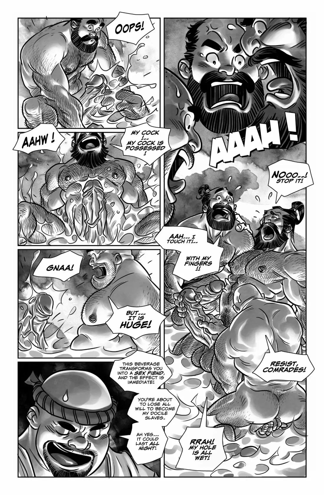 3 stooges in the Edo era – Onsen page 6 full