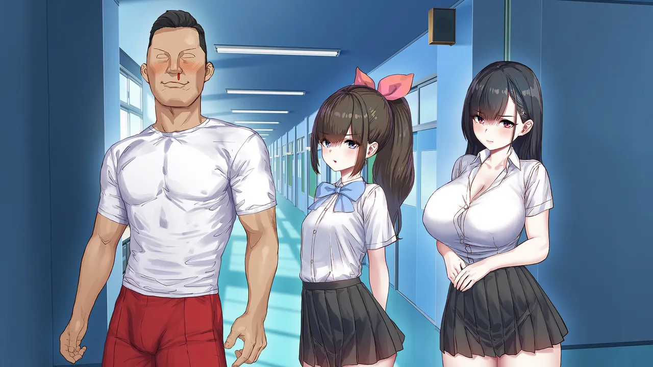 特級呪物の発情スク水でナマイキJK達をハメて理解らせた 熱血体育教師ビンビン物語【前編】 page 10 full