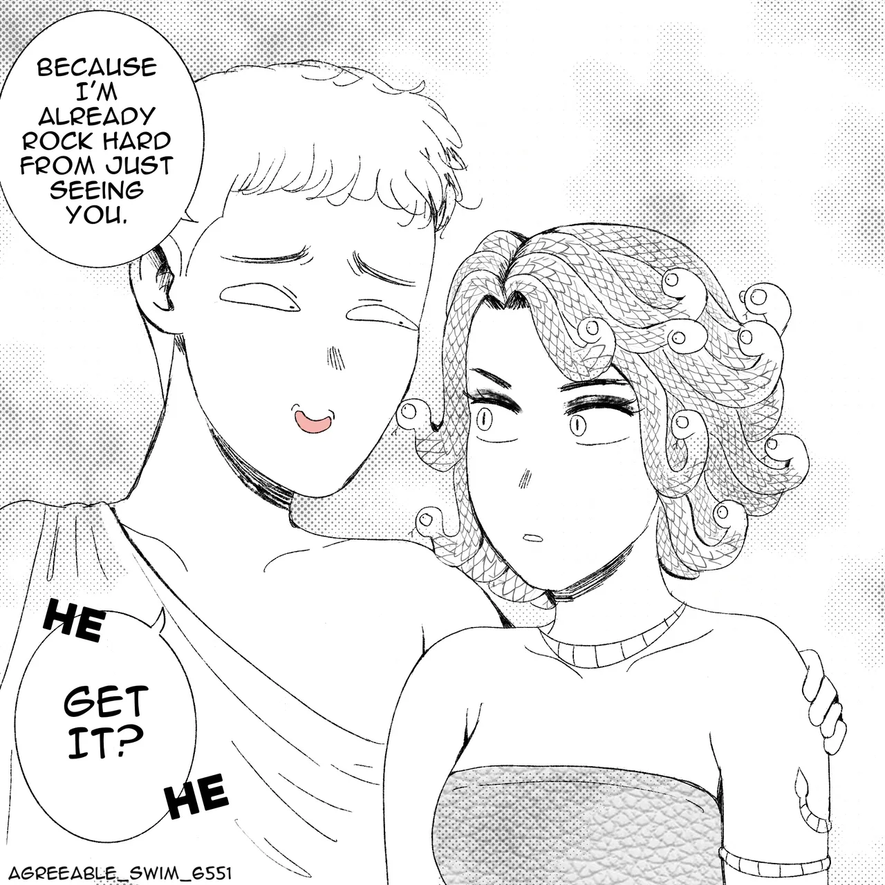 Taking a shot at Medusa page 3 full