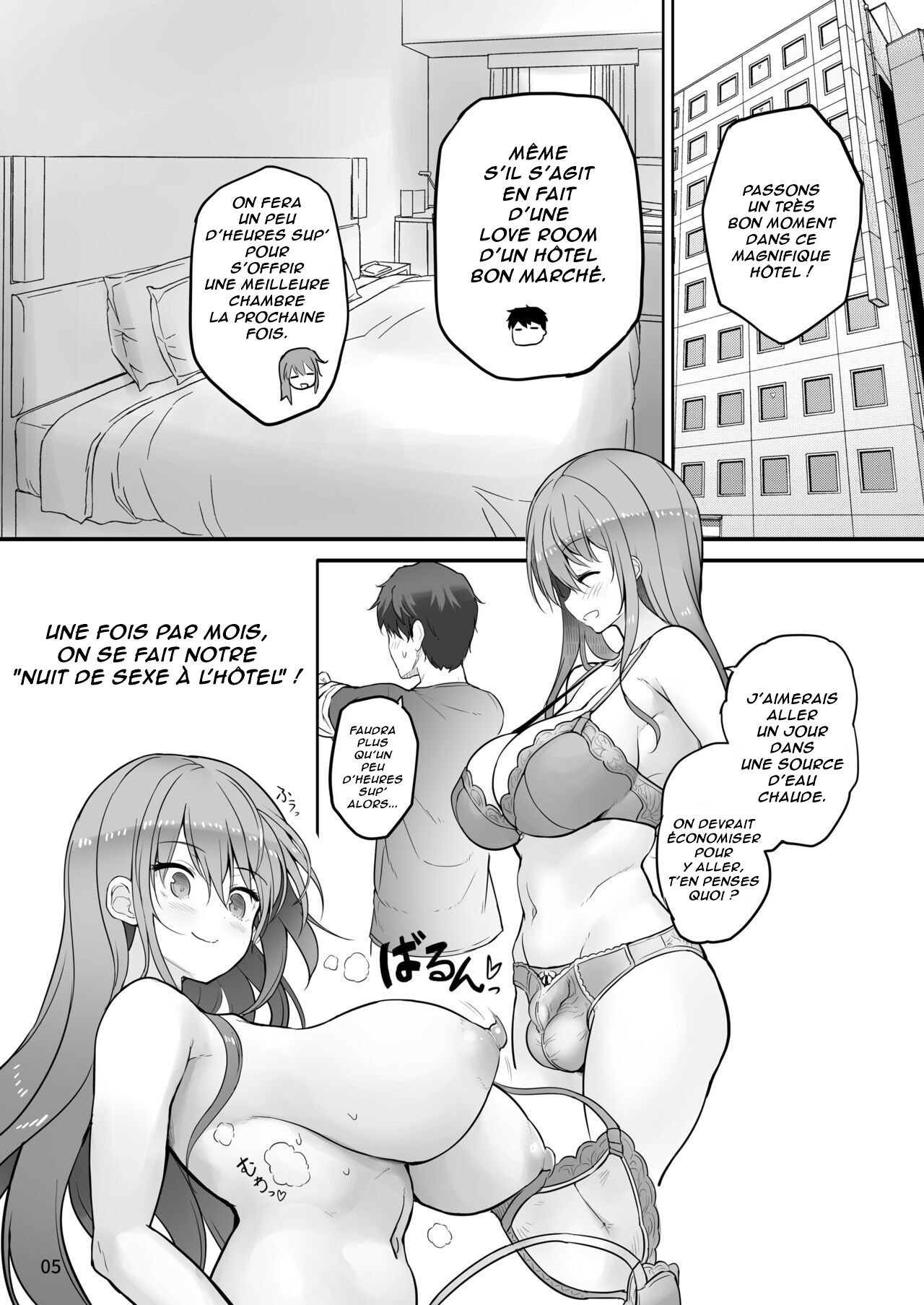 Futanari Kanojo to Tokoton Icha Love H | Une Futanari en plein amour avec son mec page 5 full