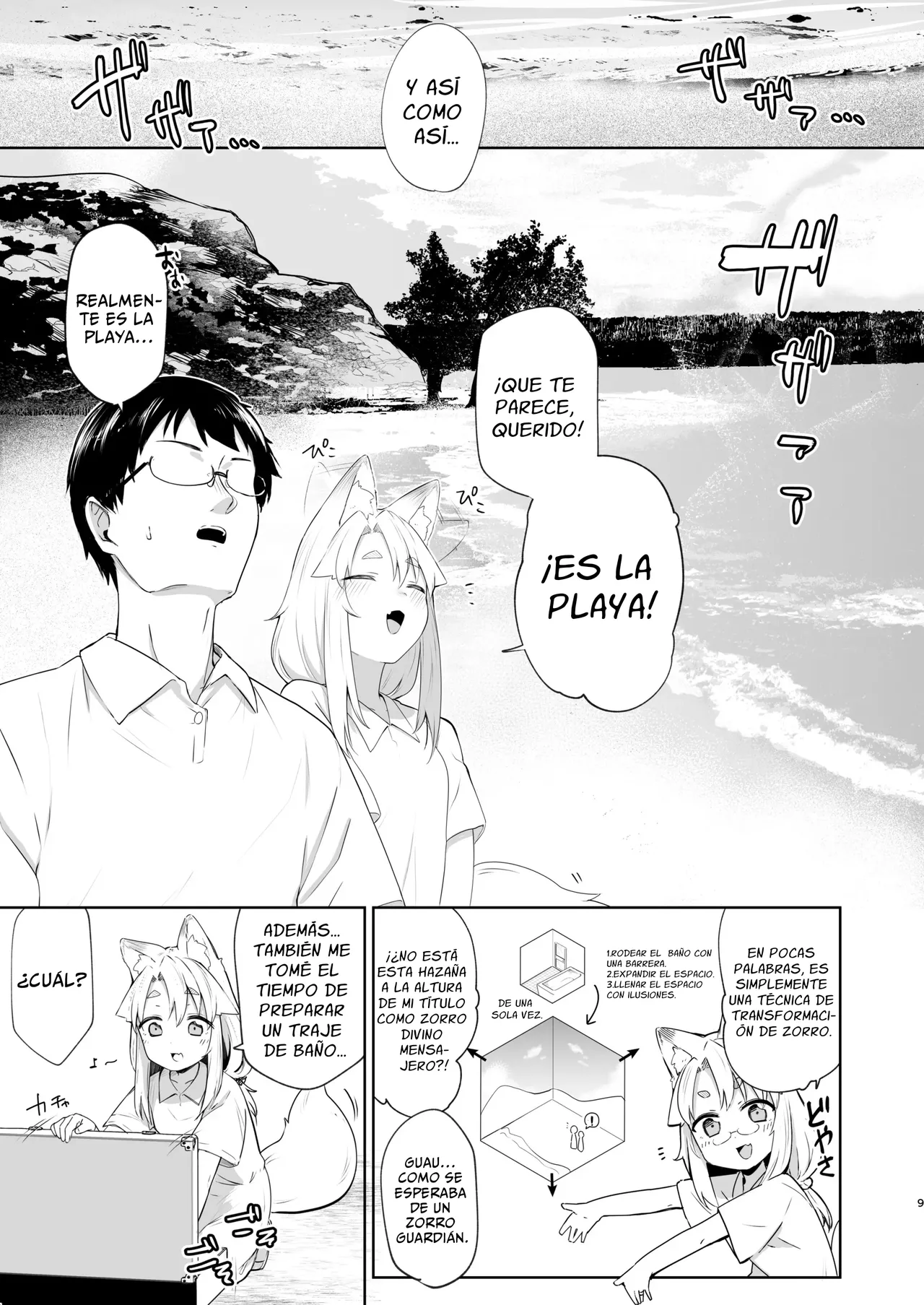 Komagitsune no Yue Ni  | Yue, La Kitsune Guardiana 2 page 8 full