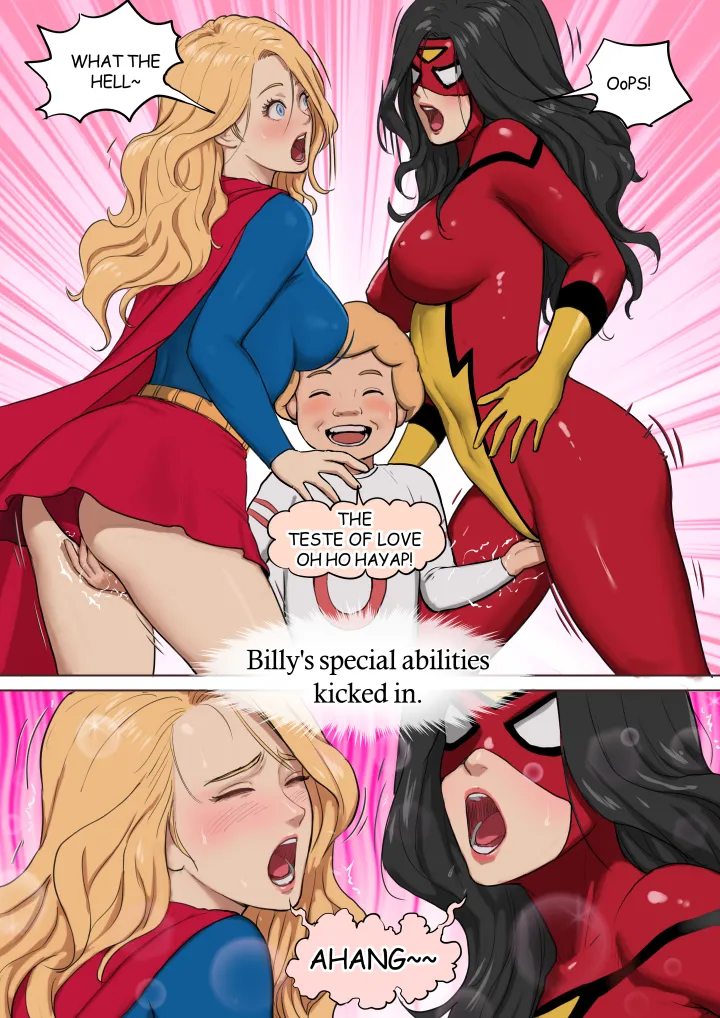 Supergirl and Spiderwoman page 10 full