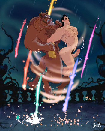 EsteEsDave Beauty and the Beast cover