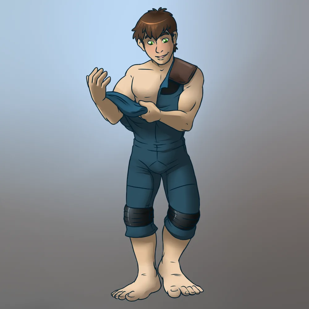 Raccoon Jumpsuit page 1 full