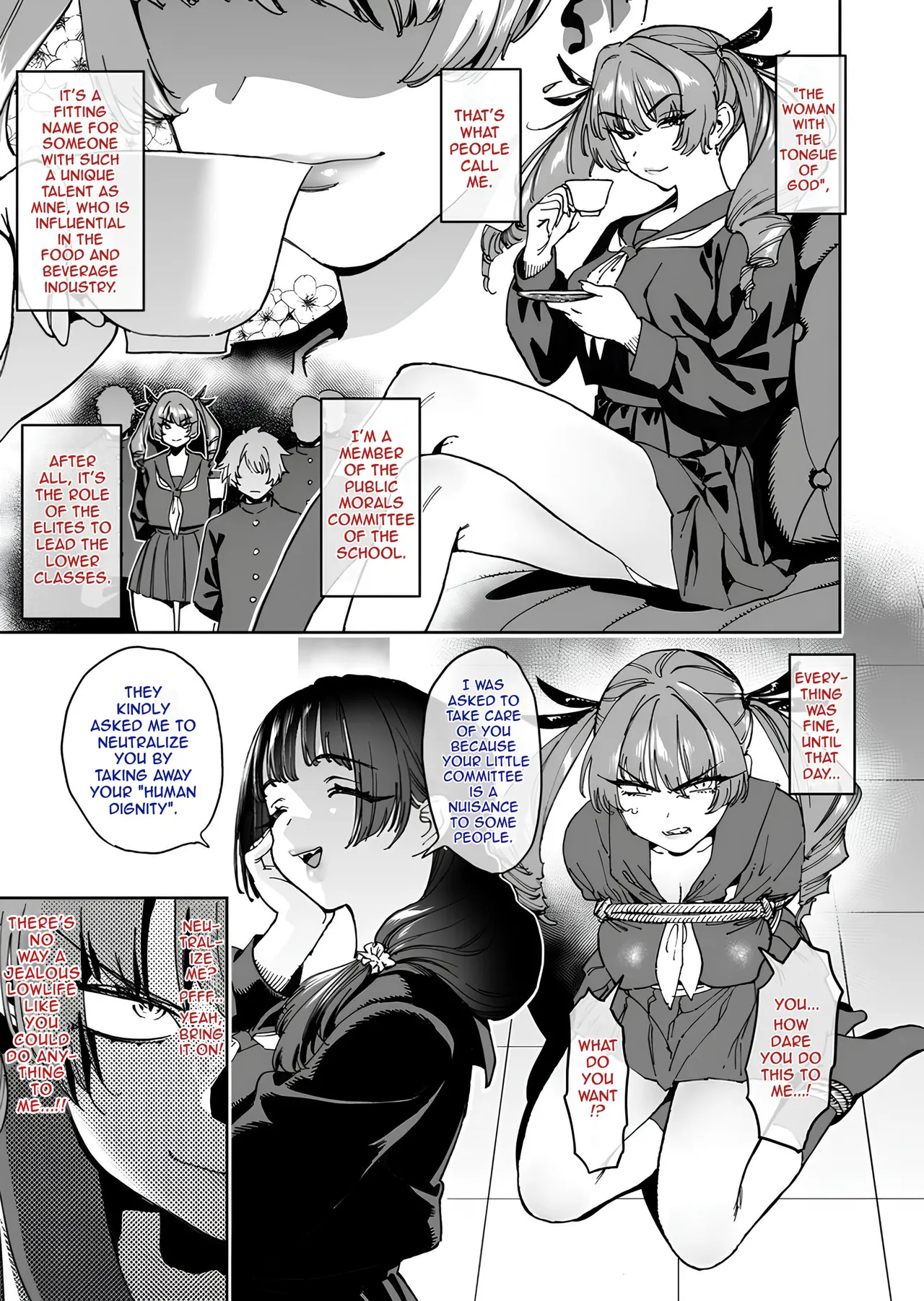 Kami no Shita o Motsu Onna ~Sonna Watashi ga Amai Daeki ni Deattara~ | The Woman with the Tongue of God: What If She Were to Encounter Sweet Saliva? page 1 full