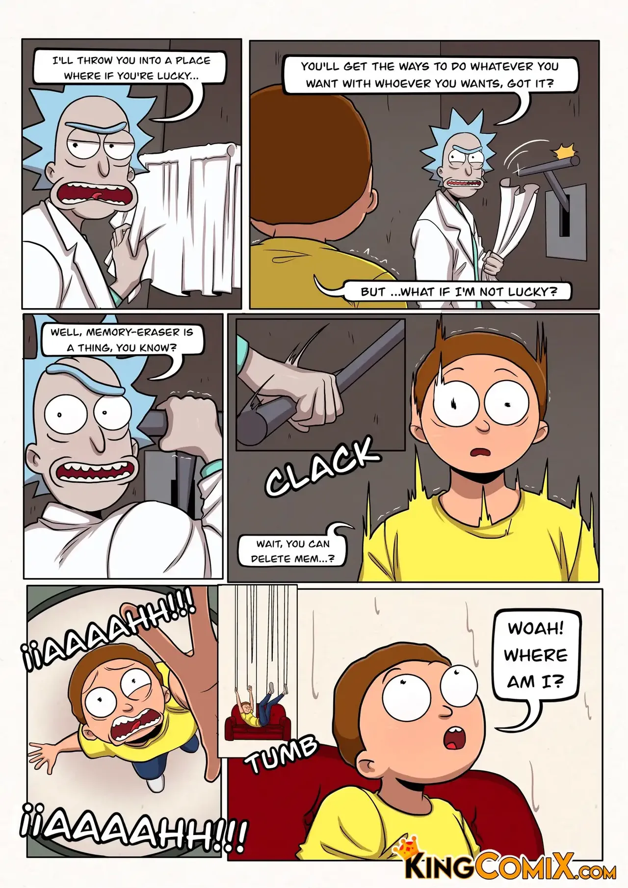 Rick and Morty Another Morty Sex Comic – Kingcomix page 4 full