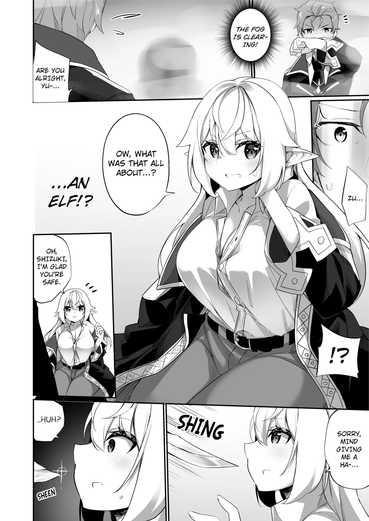 ♂ Boukensha-san ga ♀ Elf ni Sarete Shinyuu to Musubareru Hanashi | The Bonding Tale of ♂Adventurer-turned-♀Elf and Her Comrade page 3 full