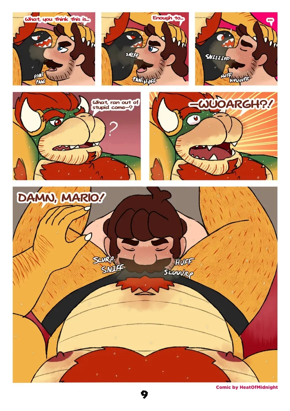 Mario &amp; Bowser: Lover’s Inside Story page 10 full