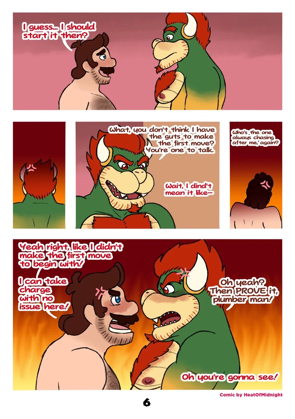 Mario &amp; Bowser: Lover’s Inside Story page 7 full
