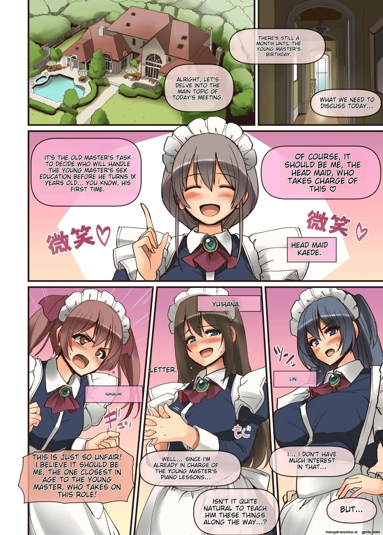 Maid-san to Manabu Onnanoko no Karada page 2 full