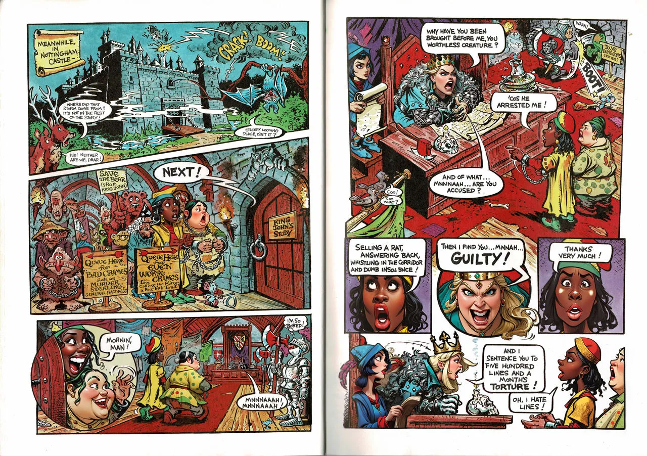 Toermentor - Maid Marrion comic page 1 full