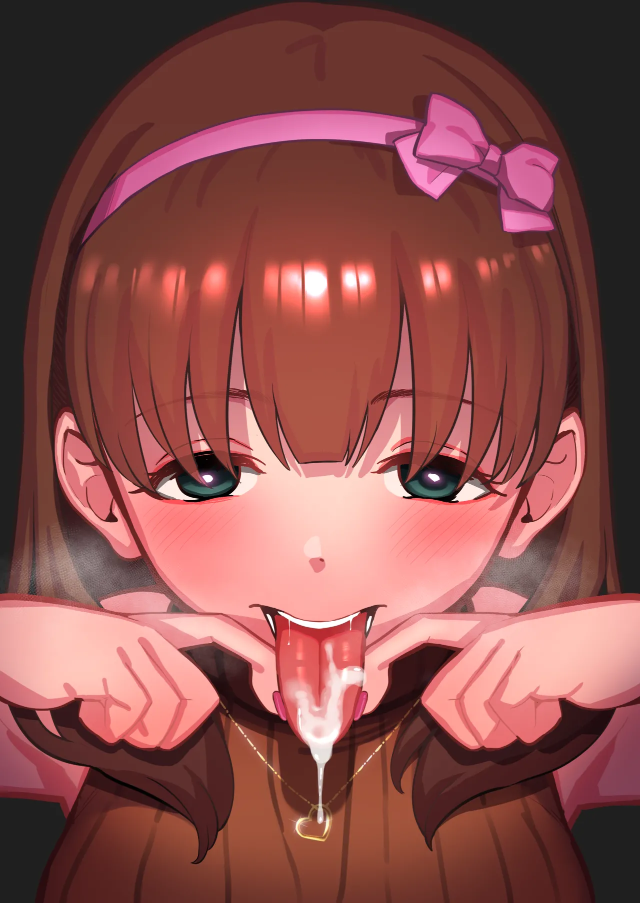 Sakuma Mayu, Gom no Naka no Semen mo Nokosazu "Itadakimasu" page 5 full