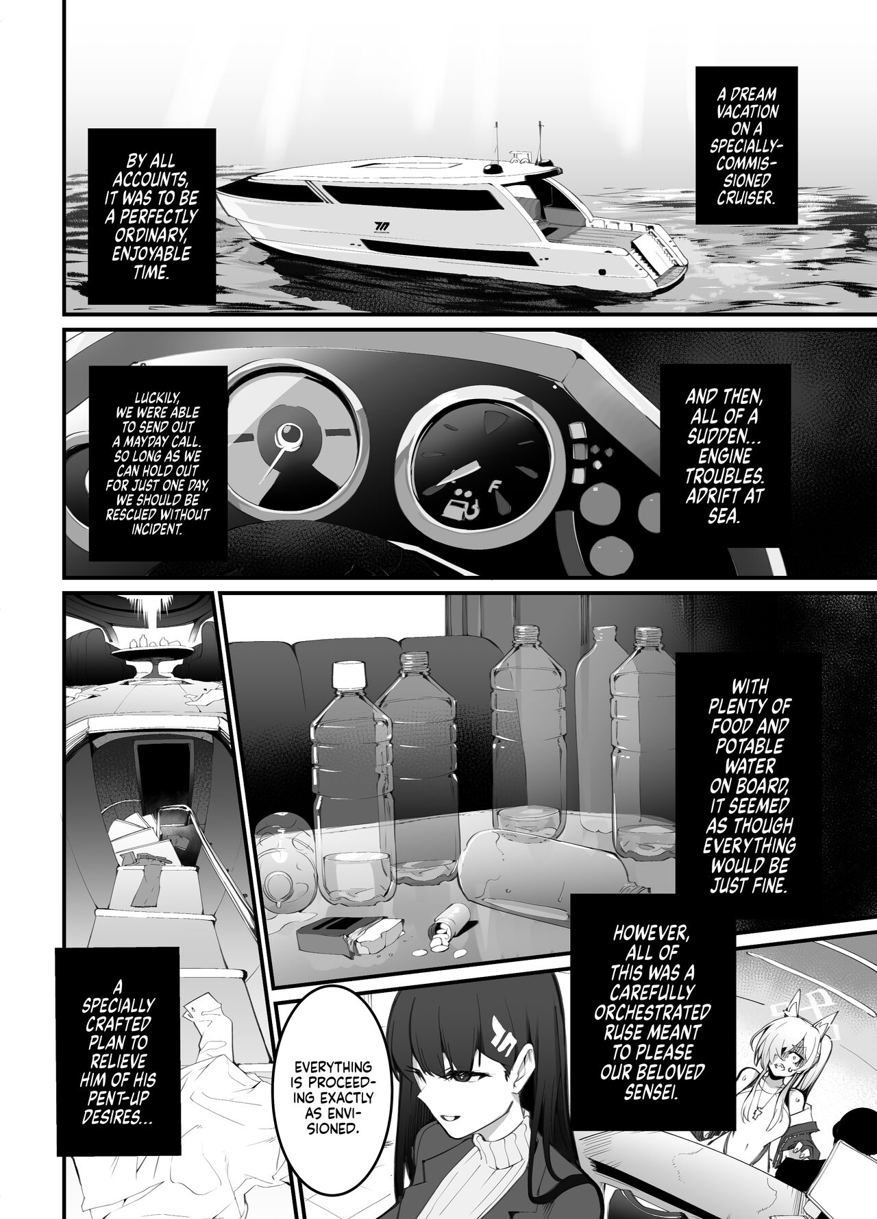 Tamari ni Tamatta Seiyoku Uketomemasu Sensei no Koto ga Daisukidakara... Seishori Schedule Go-Youi Shimashita❤ 2 | I’ll Handle Your Pent-Up Lust! Sensei! We Really Love You, So... We’ve Come Up With A Way To... Relieve You❤ 2 page 3 full